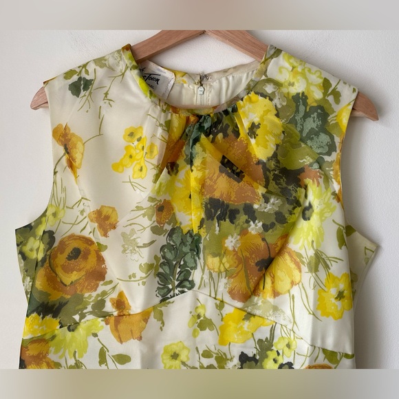 Vintage floral A-line maxi dress - Picture 7 of 16